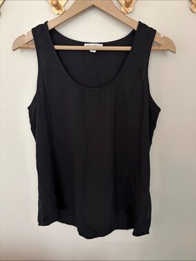 J.Crew Mercantile Black Scoop Neck Tank Top
